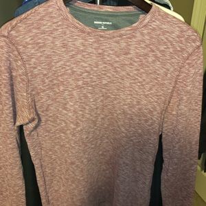 Banana republic waffle knit long sleeve